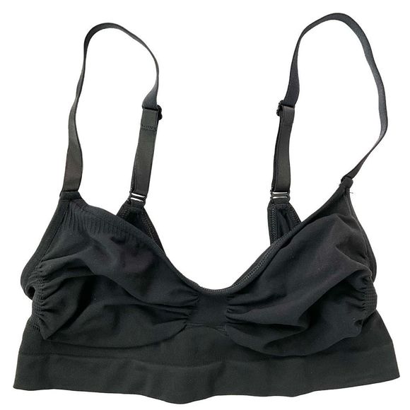 SKIMS Other - SKIMS Seamless Sculpt Bralette Onyx L/XL New